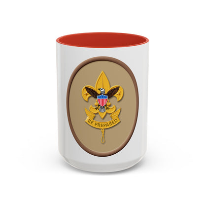 First Class (Boy Scout Merit Badge) Accent Coffee Mug