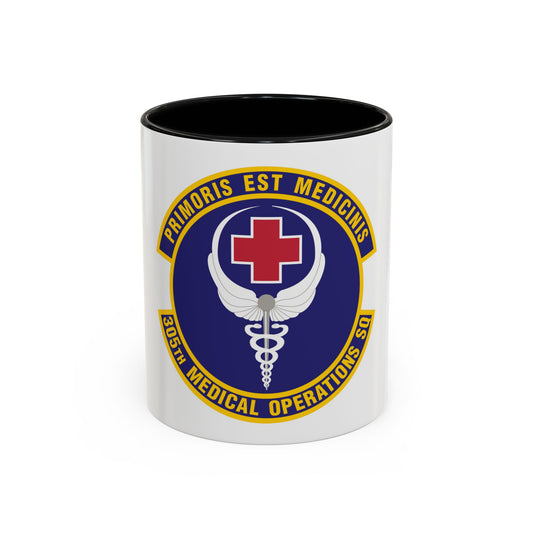305th Medical Operations Squadron (U.S. Air Force) Accent Coffee Mug