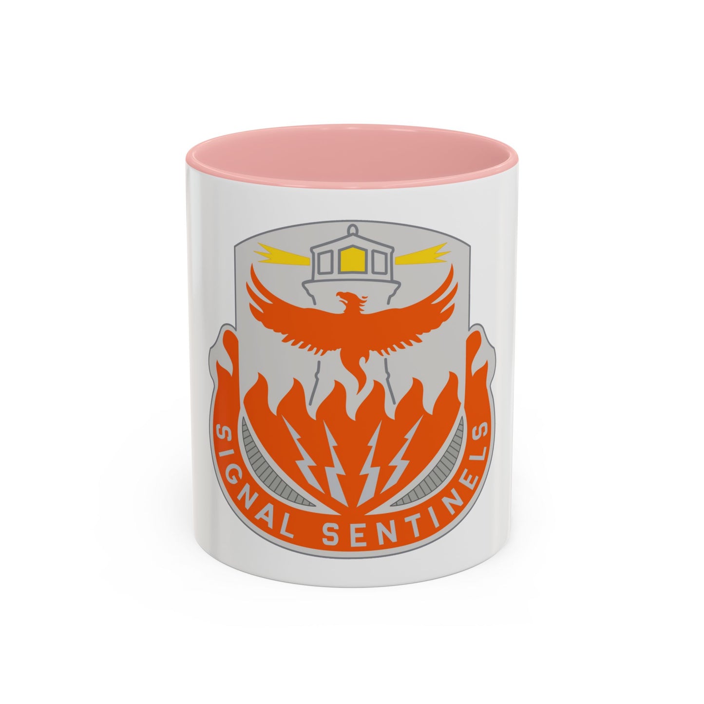 156 Signal Battalion (U.S. Army) Accent Coffee Mug