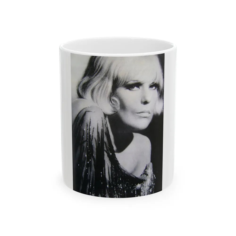 Kim Novak #378 (Vintage Female Icon) White Coffee Mug-11oz-Go Mug Yourself