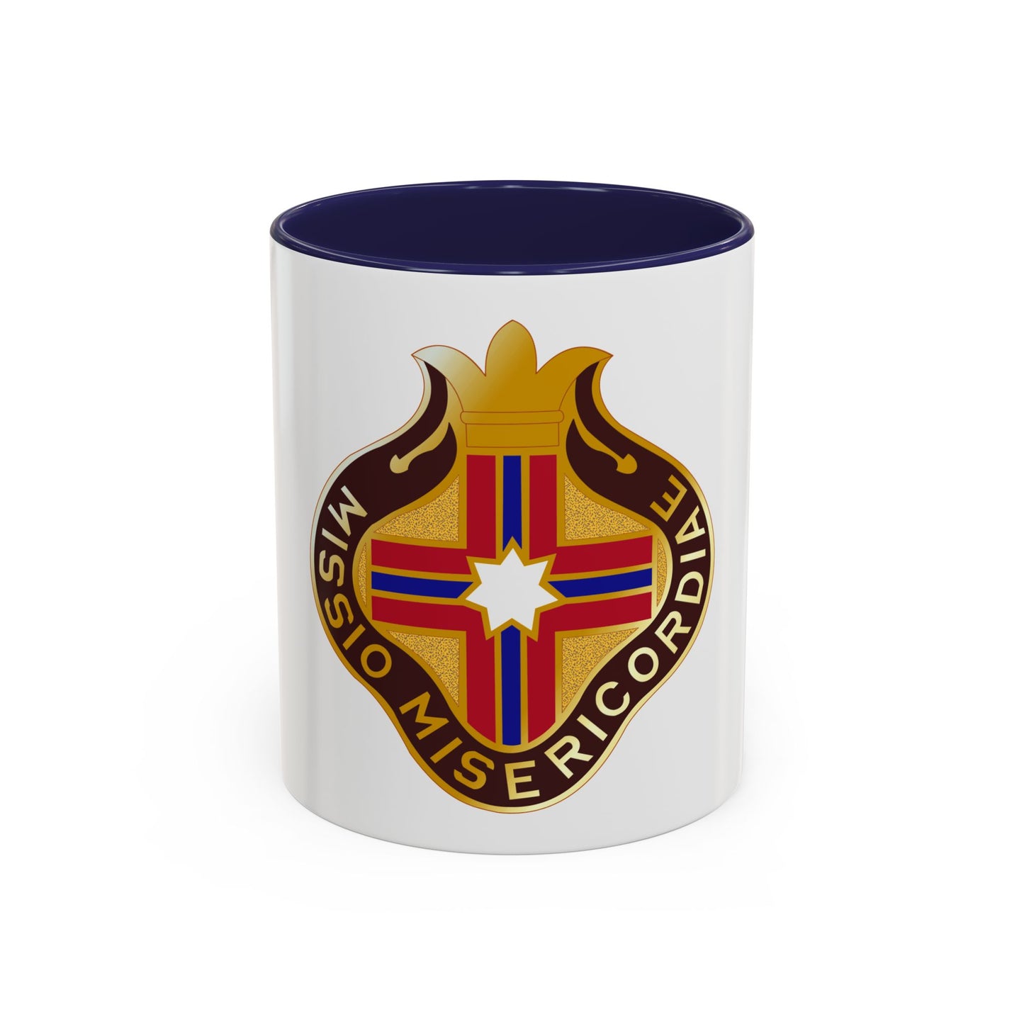 25 Surgical Hospital (U.S. Army) Accent Coffee Mug