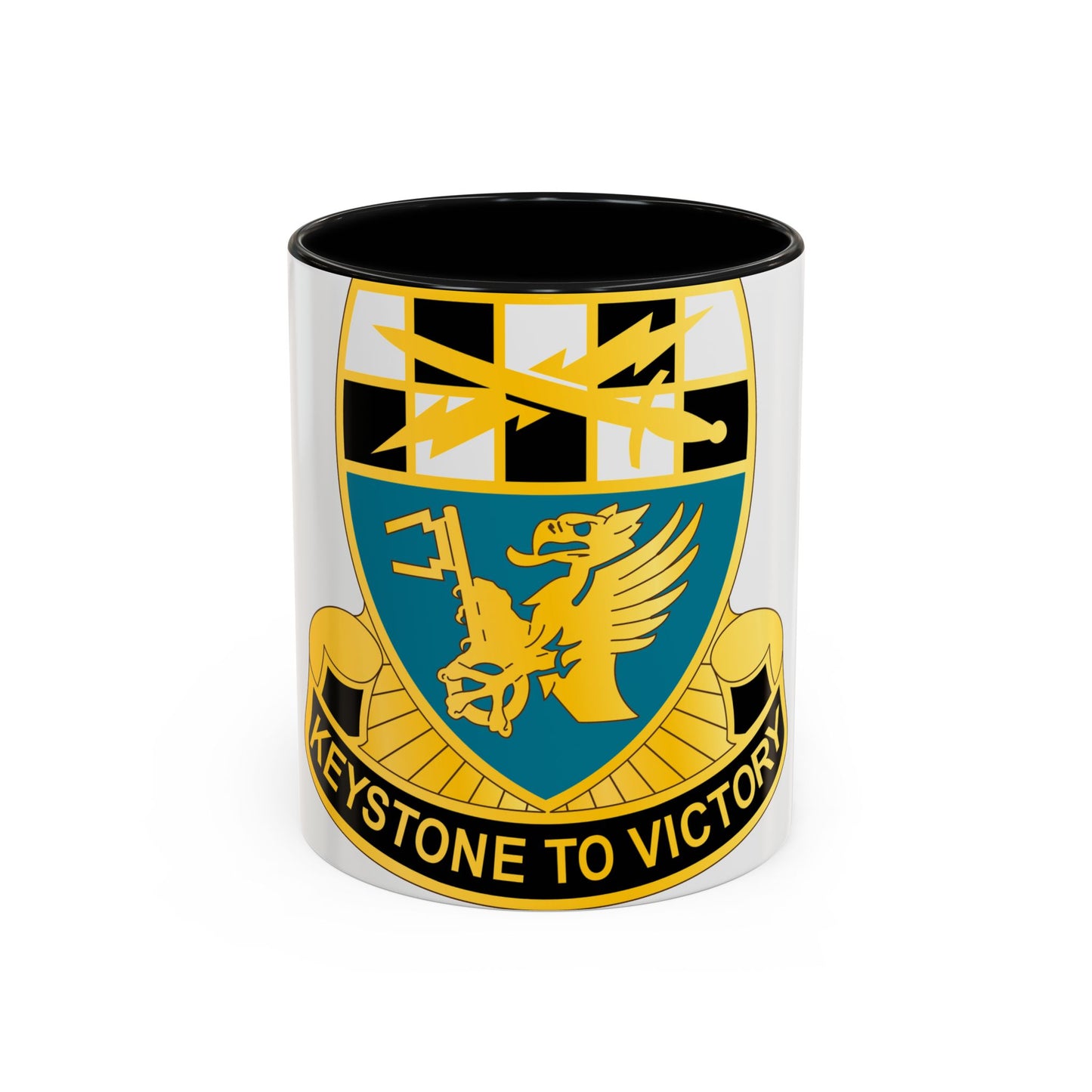 128 Military Intelligence Battalion (U.S. Army) Accent Coffee Mug