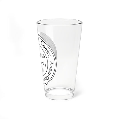 Seal of the Alash Autonomy (Kazakhstan) (Coat of Arms) Pint Glass 16oz