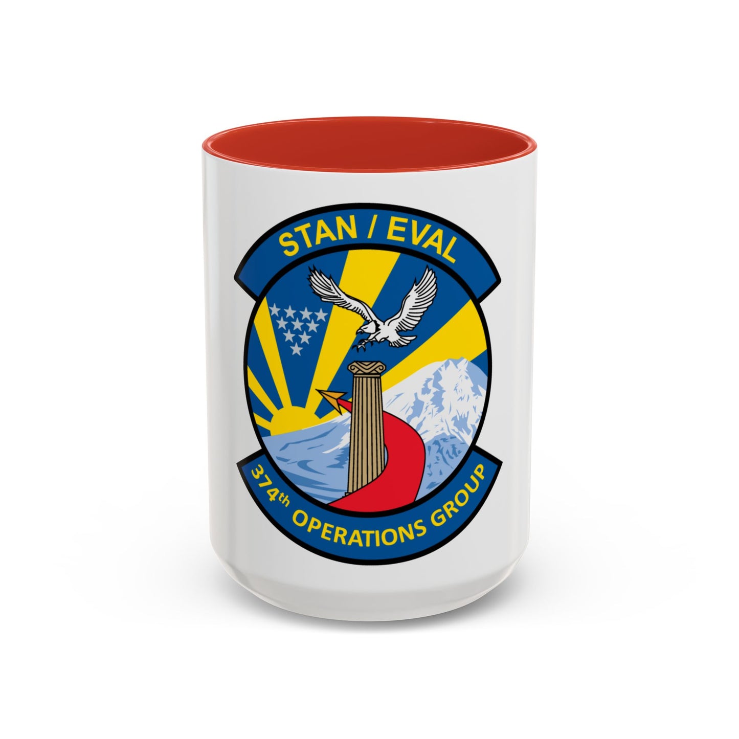 374th Operation Group (U.S. Air Force) Accent Coffee Mug