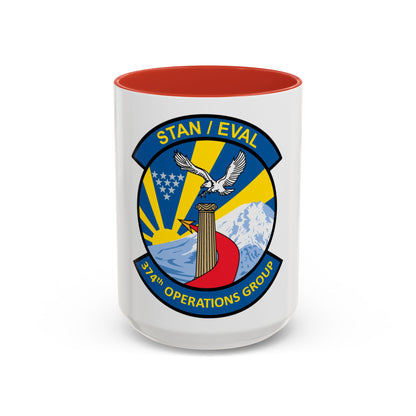 374th Operation Group (U.S. Air Force) Accent Coffee Mug