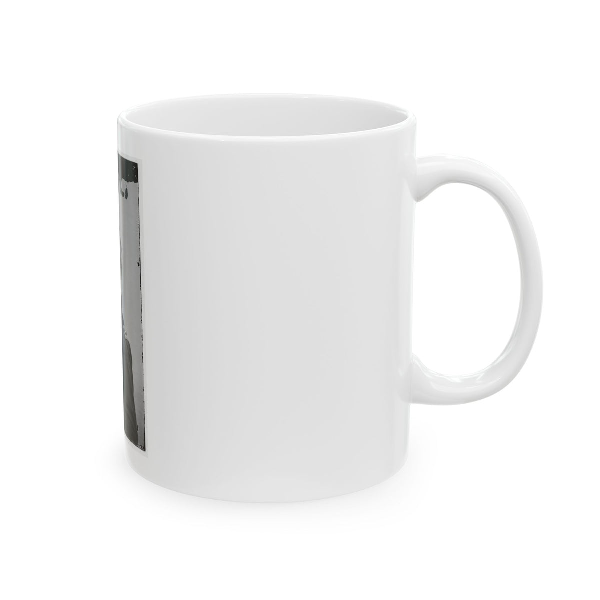 Portrait Of Maj. Gen. Joseph Hooker, Officer Of The Federal Army (U.S. Civil War) White Coffee Mug