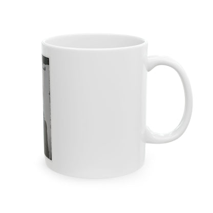 Portrait Of Maj. Gen. Joseph Hooker, Officer Of The Federal Army (U.S. Civil War) White Coffee Mug