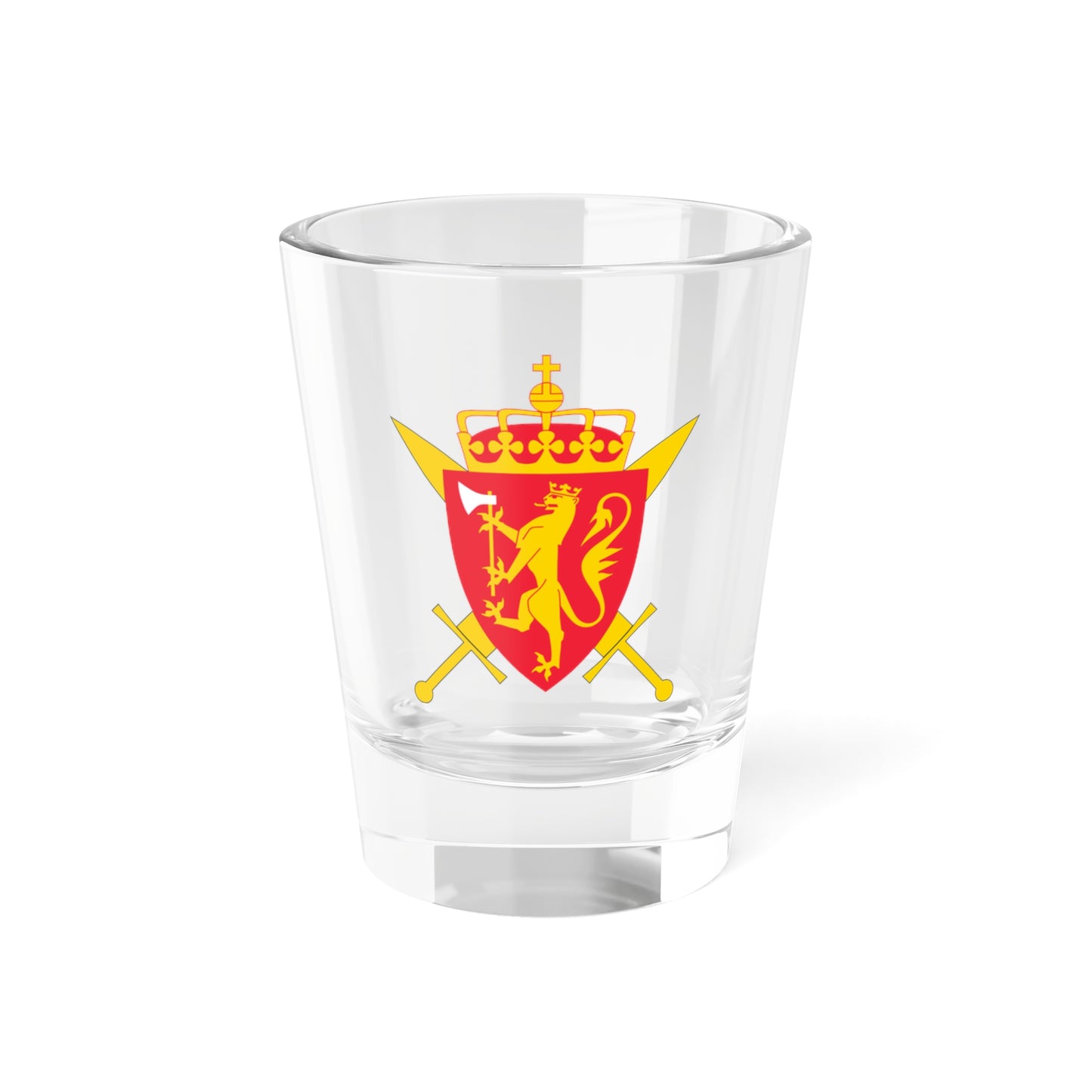 Coat of arms of the Norwegian Armed Forces - Shot Glass 1.5oz