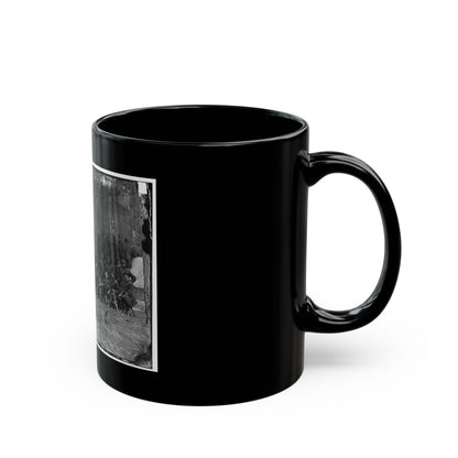 Petersburg, Virginia. Officers Of 114th Pennsylvania Infantry (U.S. Civil War) Black Coffee Mug
