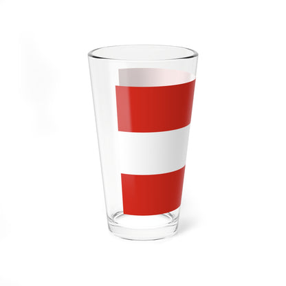 Flag of Villa Vaca Guzmán (Bolivia) Pint Glass 16oz