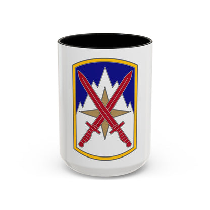 10 Sustainment Brigade (U.S. Army) Accent Coffee Mug