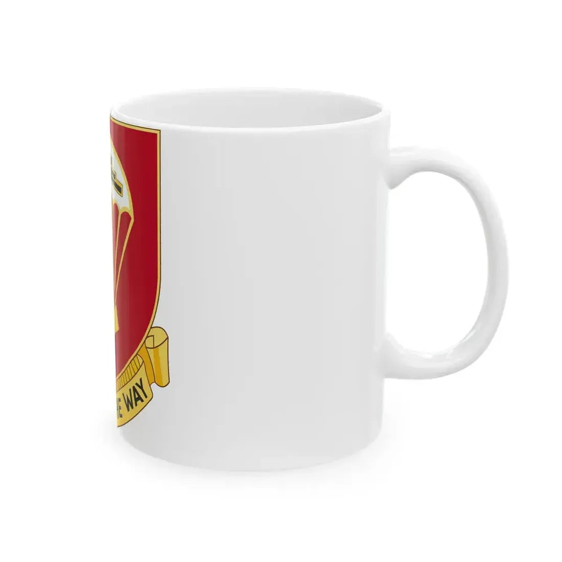 456th Airborne Field Artillery Battalion (U.S. Army) White Coffee Mug - Go Mug Yourself