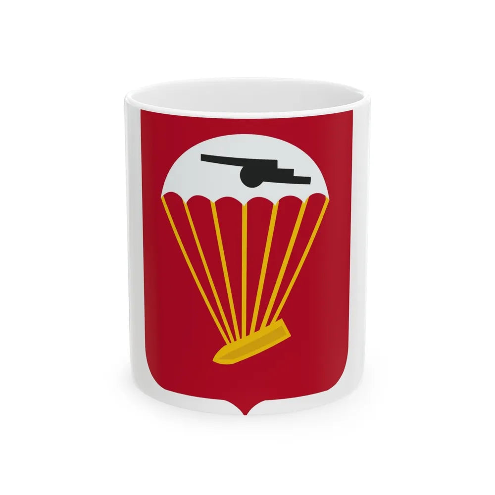 456th Airborne Field Artillery Battalion v2 (U.S. Army) White Coffee Mug-11oz-Go Mug Yourself