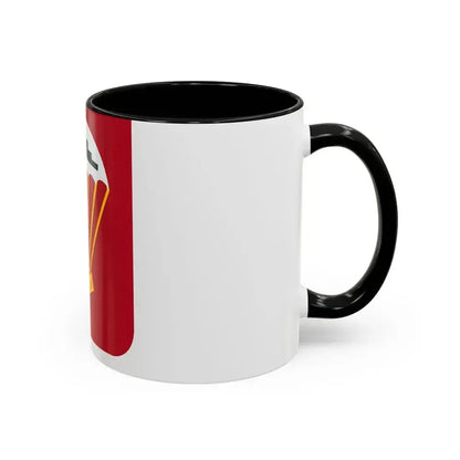 456th Airborne Field Artillery Battalion v2 (U.S. Army) Accent Coffee Mug - Go Mug Yourself