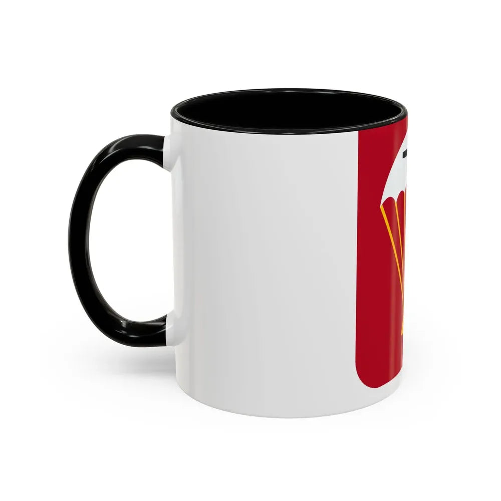 456th Airborne Field Artillery Battalion v2 (U.S. Army) Accent Coffee Mug - Go Mug Yourself