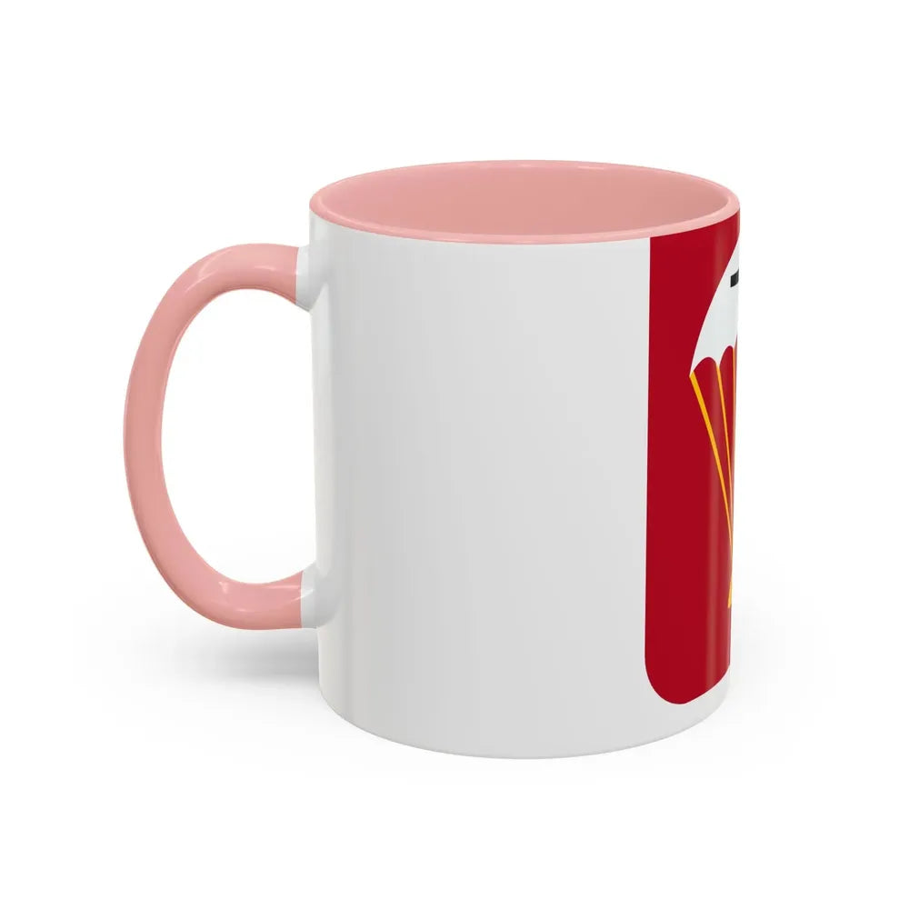 456th Airborne Field Artillery Battalion v2 (U.S. Army) Accent Coffee Mug - Go Mug Yourself