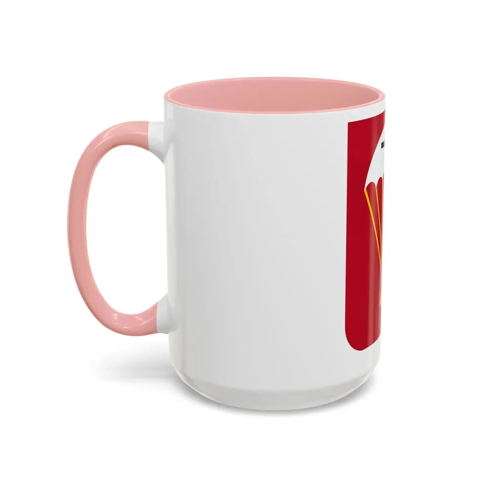 456th Airborne Field Artillery Battalion v2 (U.S. Army) Accent Coffee Mug - Go Mug Yourself