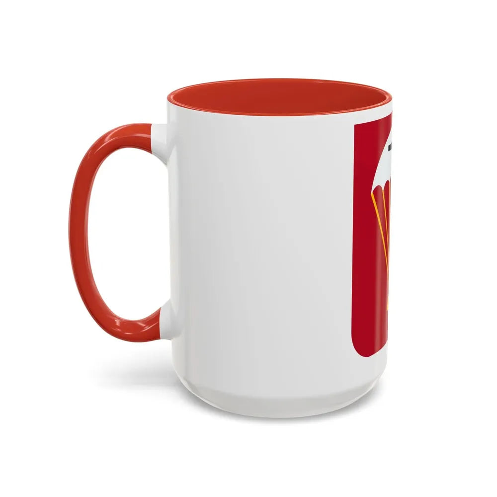 456th Airborne Field Artillery Battalion v2 (U.S. Army) Accent Coffee Mug - Go Mug Yourself