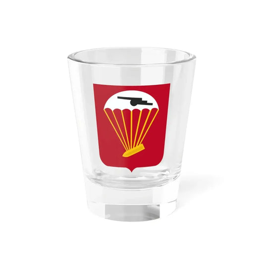 456th Airborne Field Artillery Battalion v2 (U.S. Army) Shot Glass 1.5oz 1.5oz - Go Mug Yourself