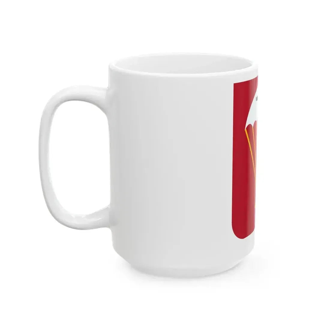 456th Airborne Field Artillery Battalion v2 (U.S. Army) White Coffee Mug - Go Mug Yourself