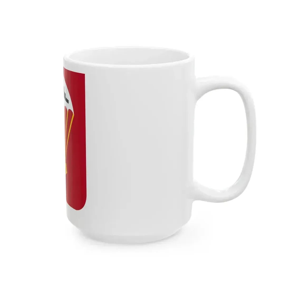 456th Airborne Field Artillery Battalion v2 (U.S. Army) White Coffee Mug - Go Mug Yourself