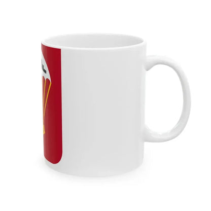 456th Airborne Field Artillery Battalion v2 (U.S. Army) White Coffee Mug - Go Mug Yourself