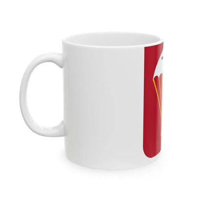 456th Airborne Field Artillery Battalion v2 (U.S. Army) White Coffee Mug - Go Mug Yourself