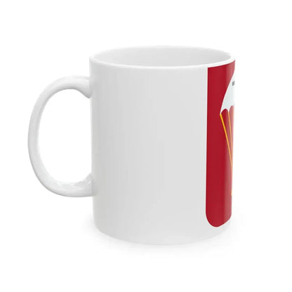 456th Airborne Field Artillery Battalion v2 (U.S. Army) White Coffee Mug - Go Mug Yourself