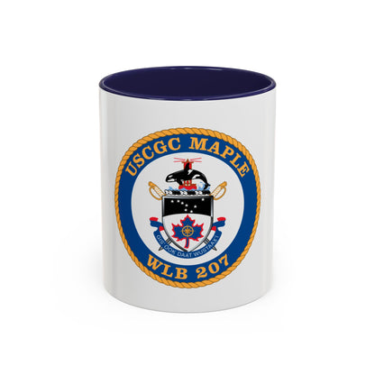 USCGC Maple WLB 207 1 (U.S. Coast Guard) Accent Coffee Mug