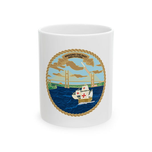 USCG Sector Jacksonville Bridge (U.S. Coast Guard) White Coffee Mug