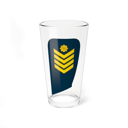 12 Lithuania Air Force SGM (Lithuania) (Military Rank) Pint Glass 16oz
