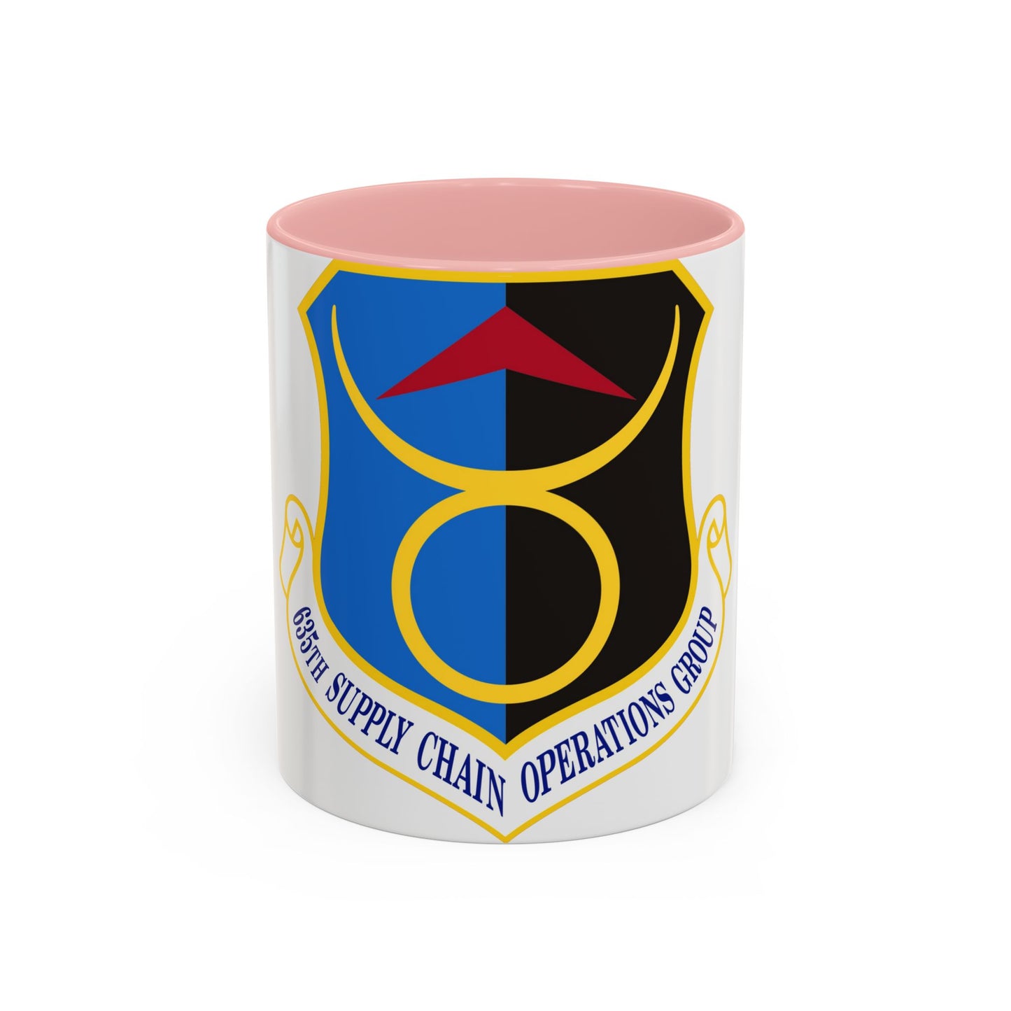 635th Supply Chain Operations Group (U.S. Air Force) Accent Coffee Mug