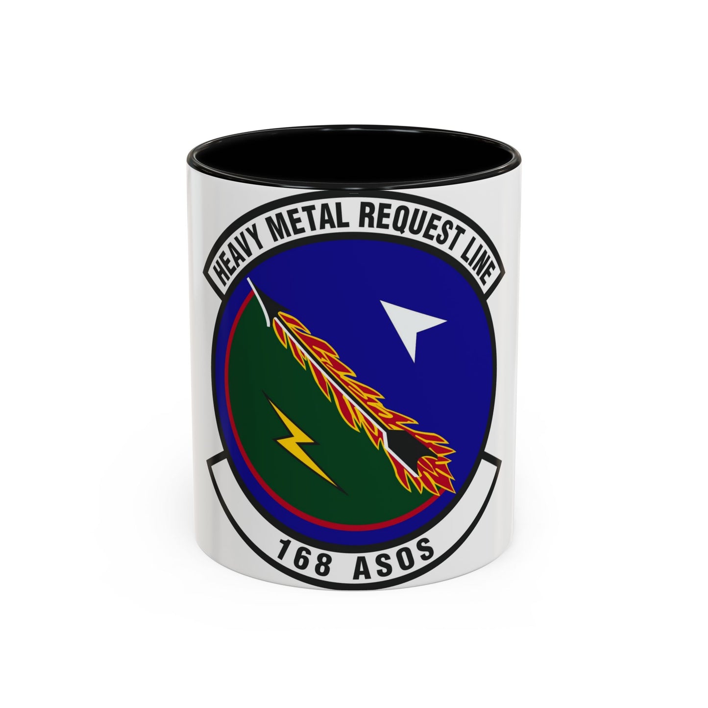 168th Air Support Operations Squadron (U.S. Air Force) Accent Coffee Mug