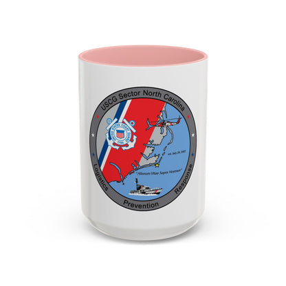 USCG Sector North Carolina (U.S. Coast Guard) Accent Coffee Mug