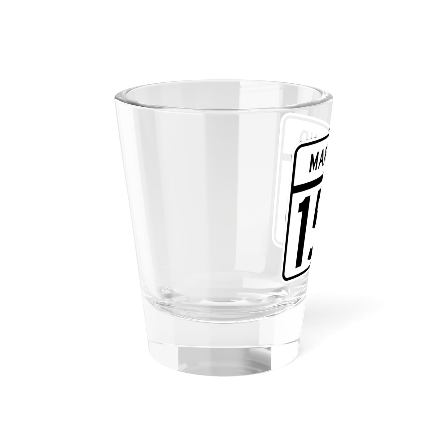 MD Route 156 (Maryland) (Road Sign) Shot Glass 1.5oz