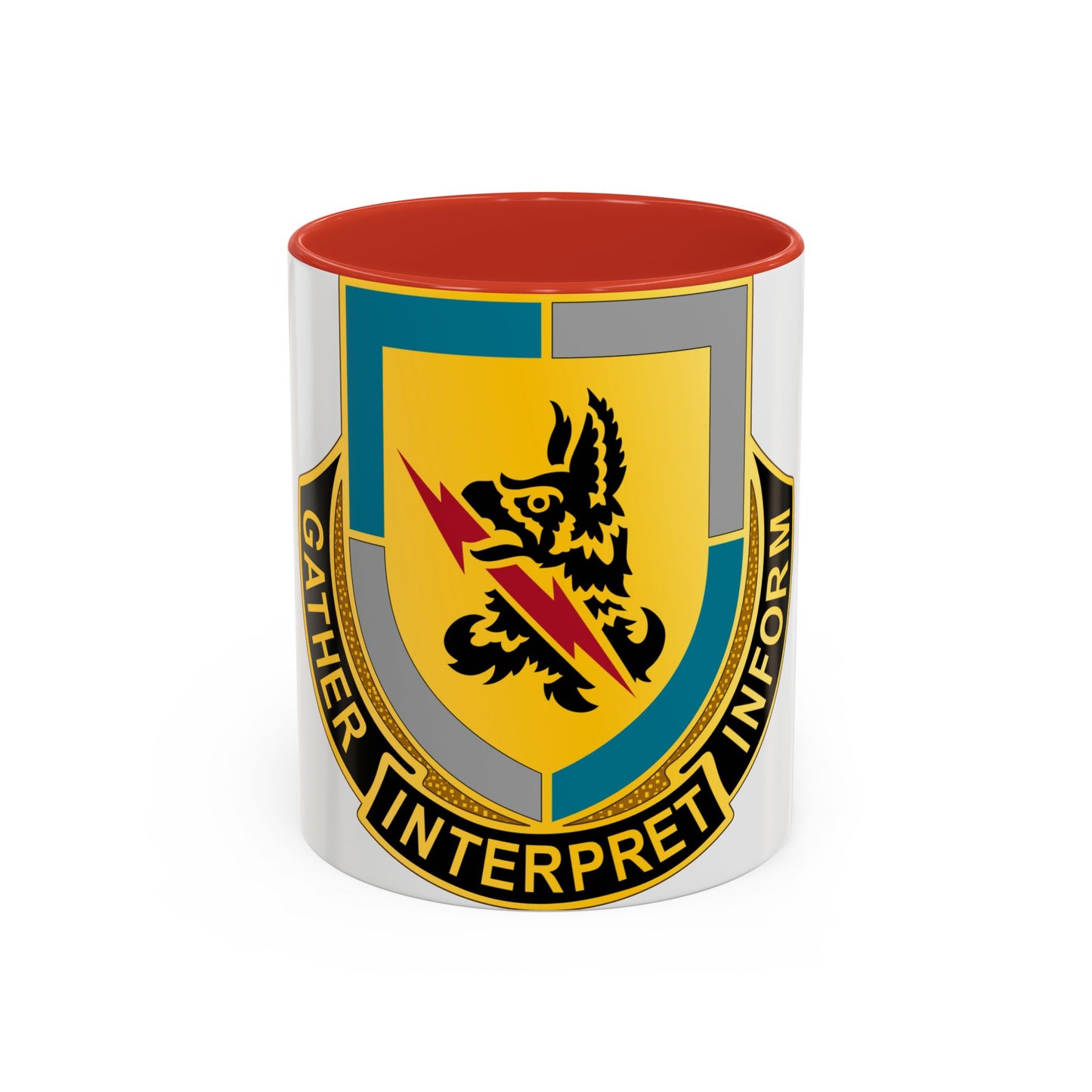 134 Military Intelligence Battalion (U.S. Army) Accent Coffee Mug