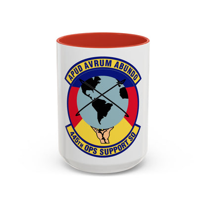 445th Operations Support Squadron (U.S. Air Force) Accent Coffee Mug
