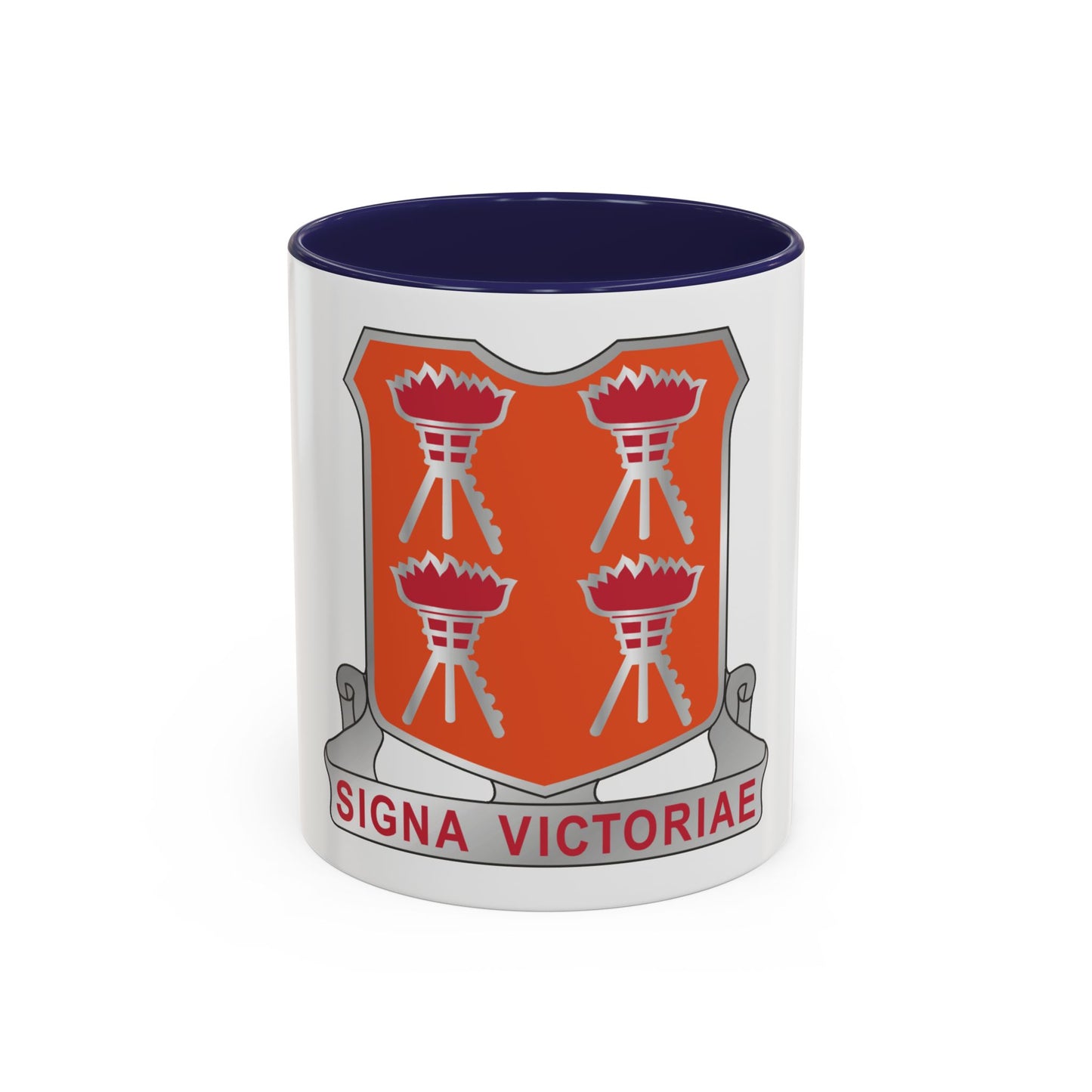 447 Signal Battalion (U.S. Army) Accent Coffee Mug