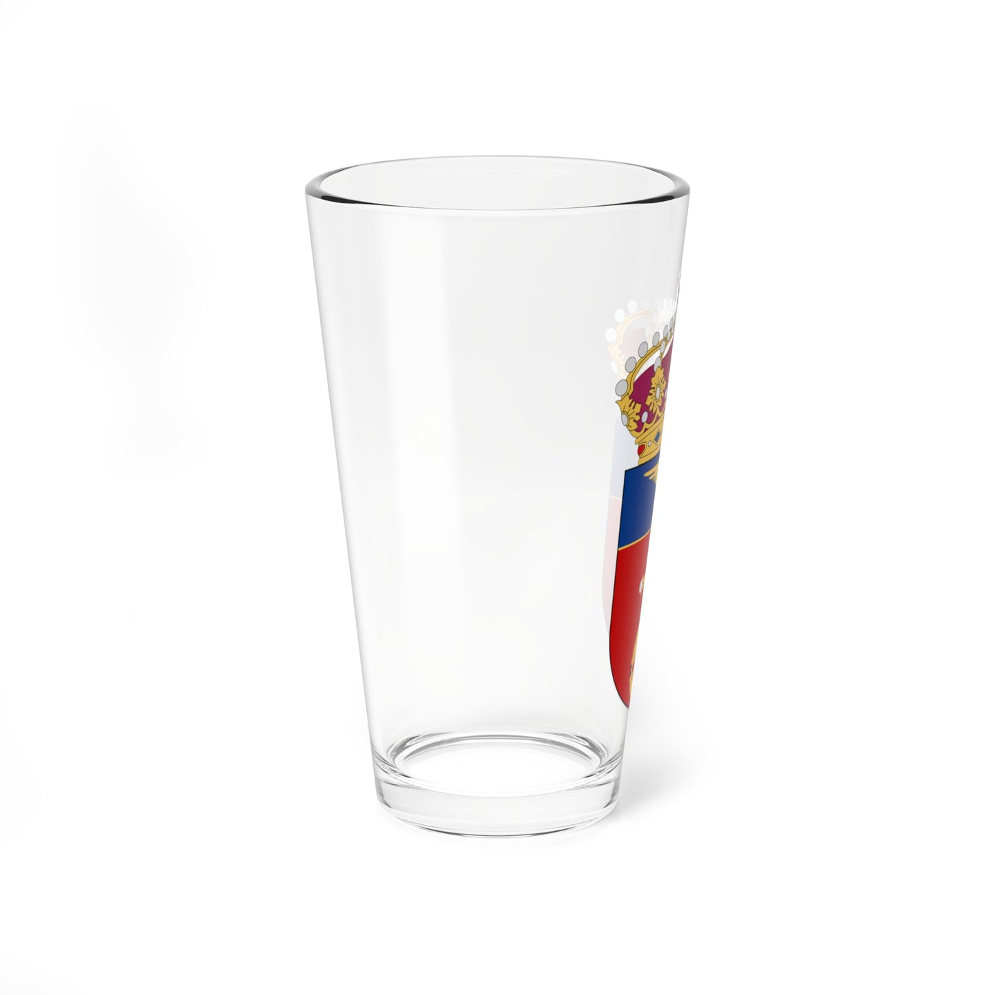 Upplands flygflottilj vapen (Sweden) (Coat of Arms) Pint Glass 16oz