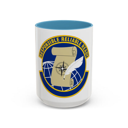 764 Enterprise Sourcing Squadron AFMC (U.S. Air Force) Accent Coffee Mug