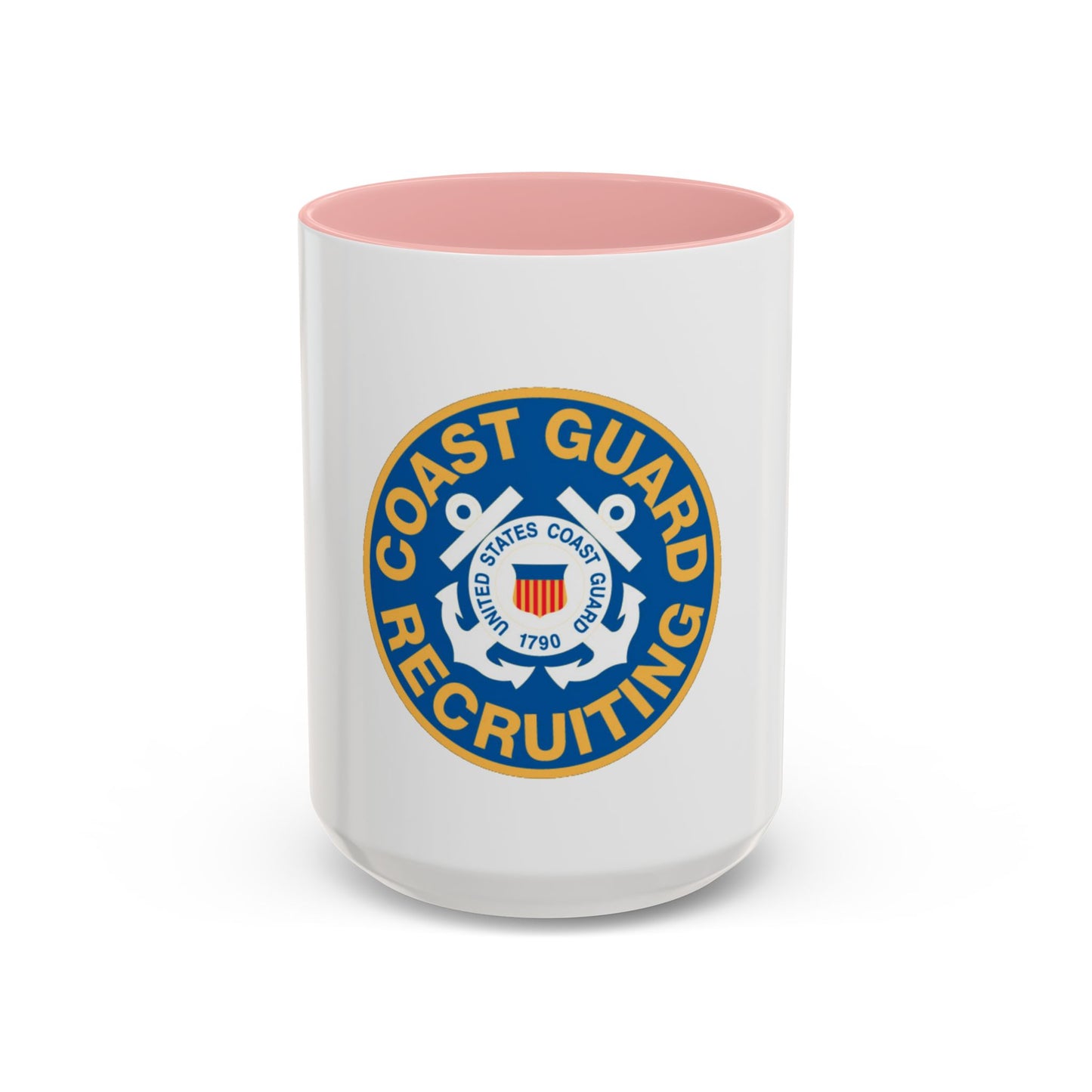Coast Guard Recruiting (U.S. Coast Guard) Accent Coffee Mug
