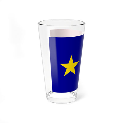 Flag of the Labour Party of Hong Kong (China) Pint Glass 16oz