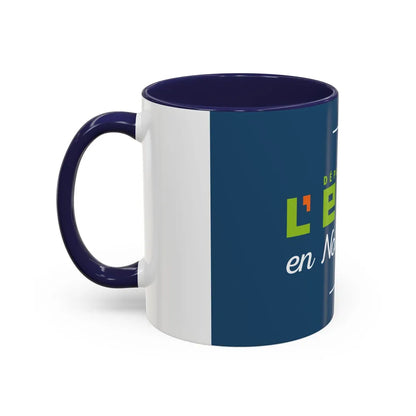 Flag of Eure France - Accent Coffee Mug-Go Mug Yourself