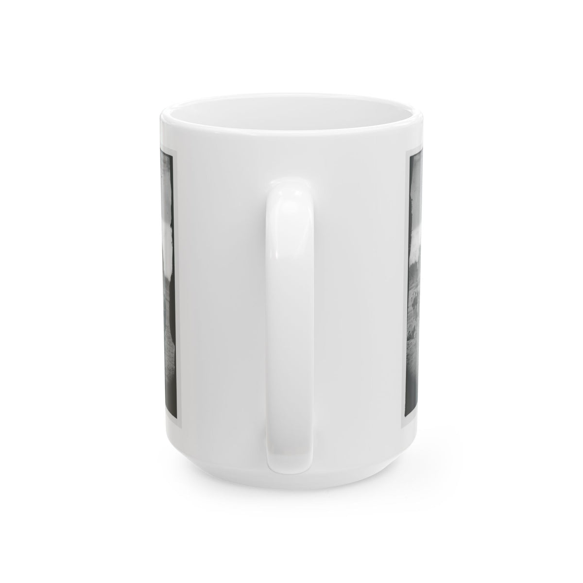 Ambulance Drill In The Field (U.S. Civil War) White Coffee Mug