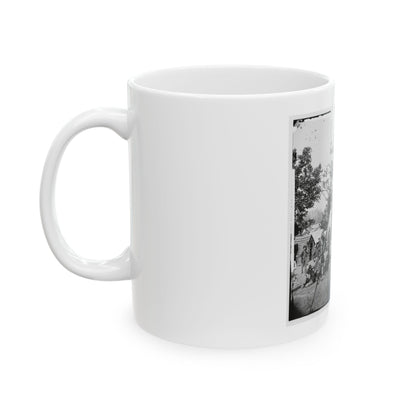 Chattanooga, Tenn., Vicinity. Federal Camp By The Tennessee  River (U.S. Civil War) White Coffee Mug