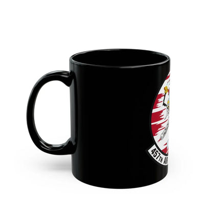 457th Air Refueling Squadron (U.S. Air Force) Black Coffee Mug-Go Mug Yourself