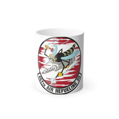 457th Air Refueling Squadron (U.S. Air Force) Color Changing Coffee Mug 11oz - Go Mug Yourself