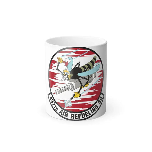 457th Air Refueling Squadron (U.S. Air Force) Color Changing Coffee Mug 11oz - Go Mug Yourself