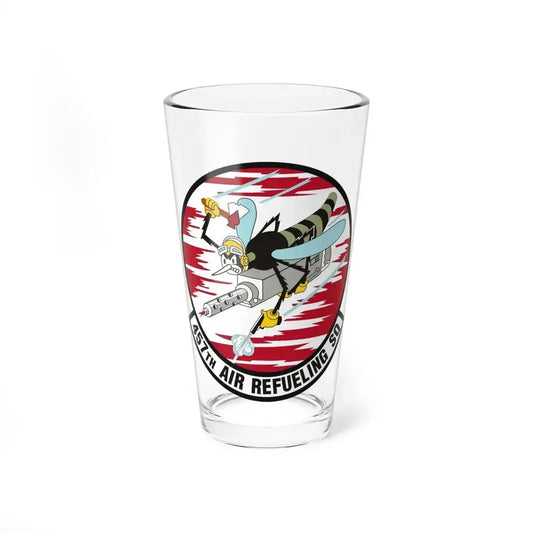 457th Air Refueling Squadron (U.S. Air Force) Pint Glass 16oz 16oz - Go Mug Yourself