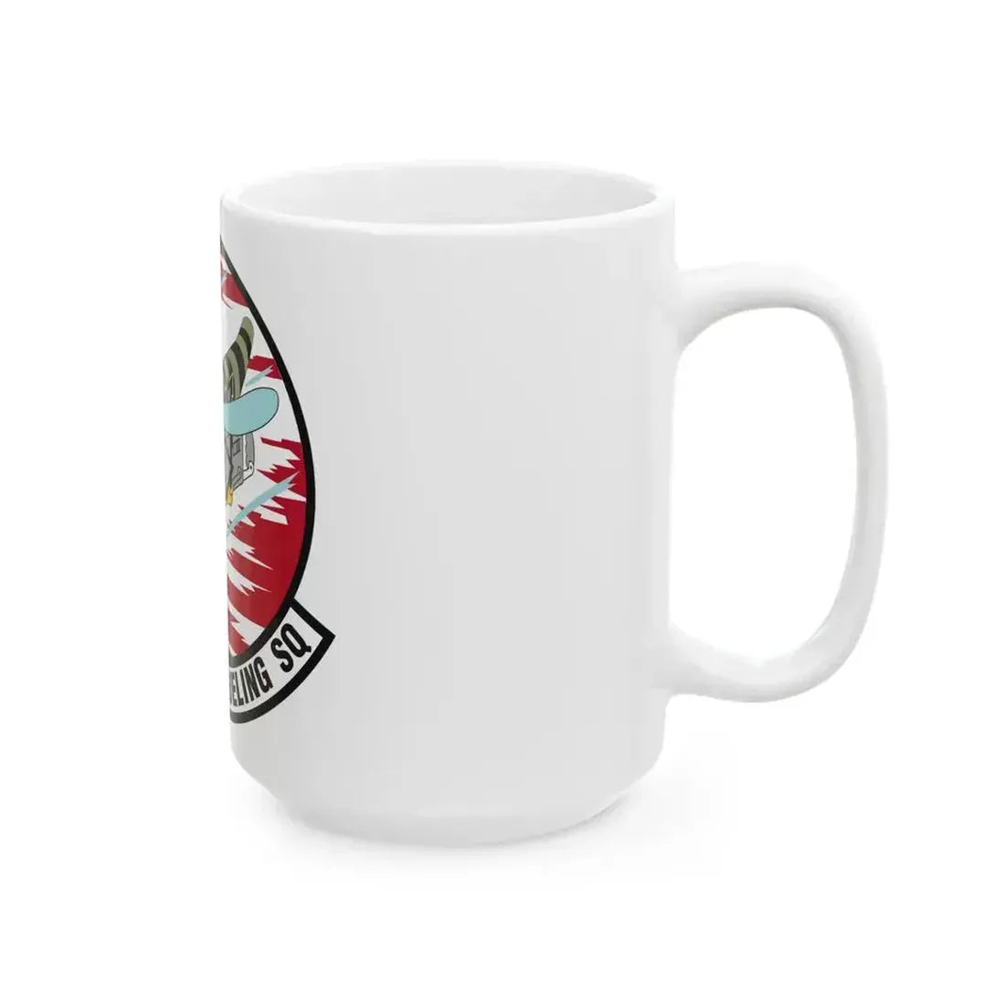 457th Air Refueling Squadron (U.S. Air Force) White Coffee Mug - Go Mug Yourself